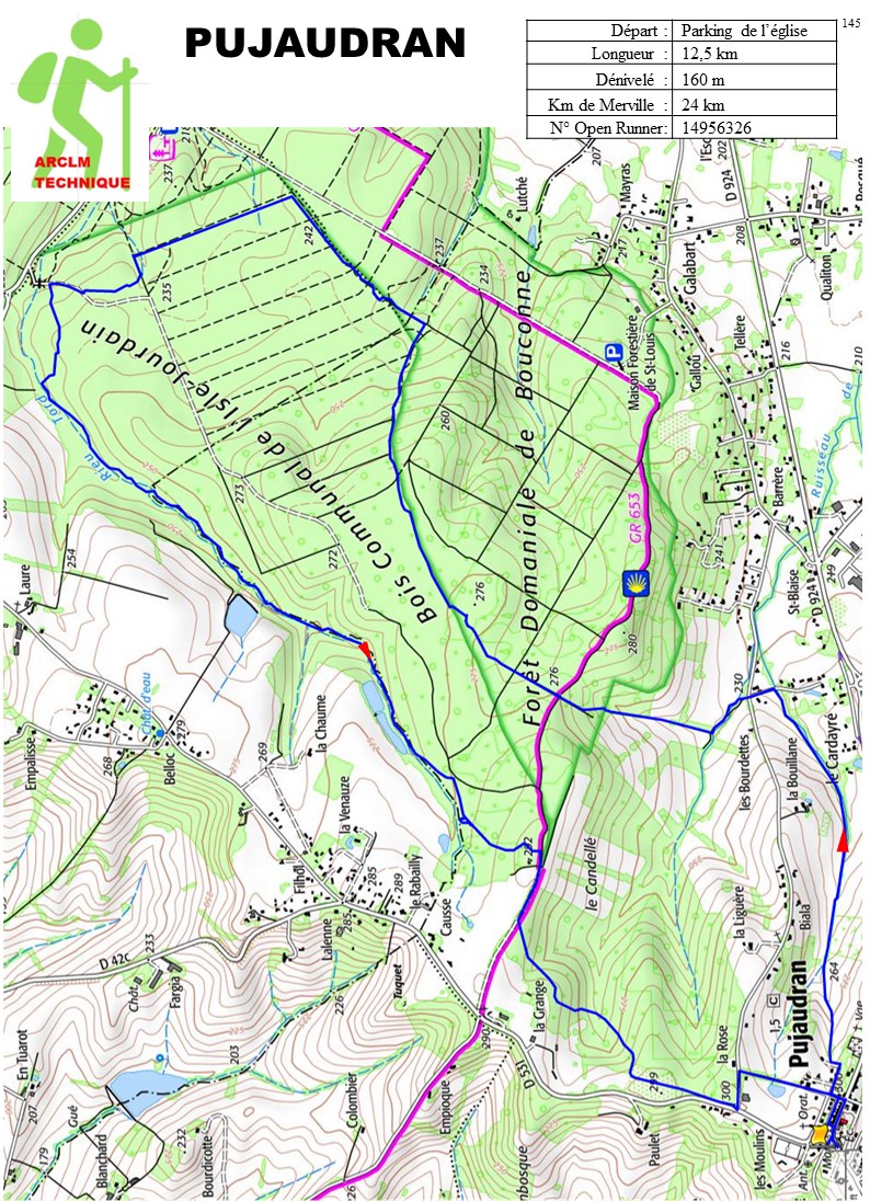 Randonnée à Pujaudran